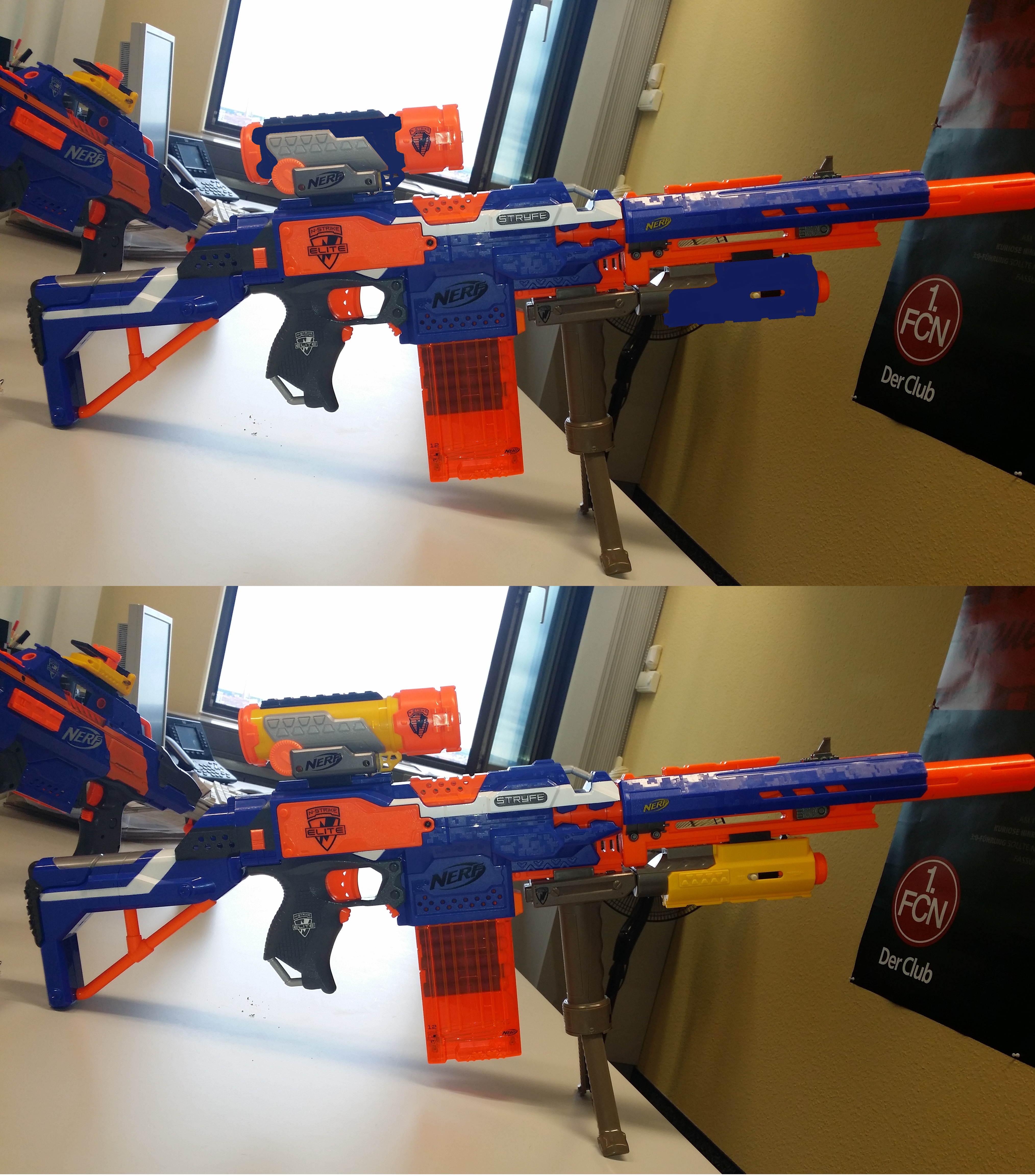 nerf stryfe color mod complete